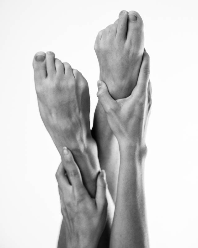 Fotografía B-N pies